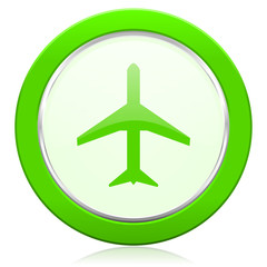 plane icon airport sign