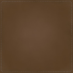 Brown textile background with seams