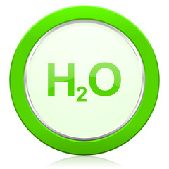 water icon h2o sign