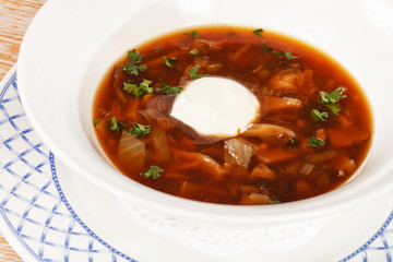 Meat soup