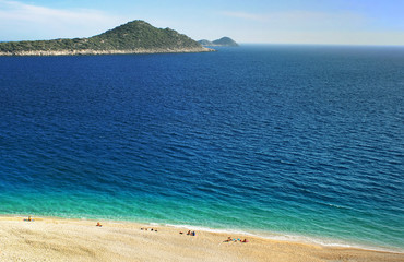 Kaputas Beach, Mediterranean coast, Turkey