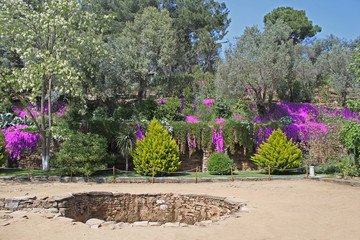 Basement of the church near Virgin Mary's House, Turkey