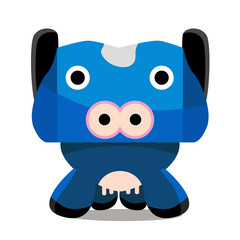 Cow Cartoon Character