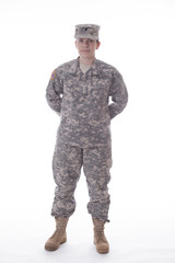 Military woman