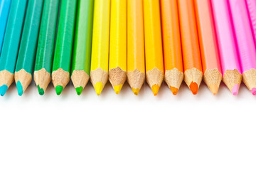 Multicolored pencils