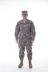 Military woman