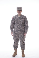 Military woman