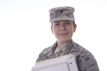 Military woman