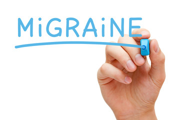 Migraine Blue Marker