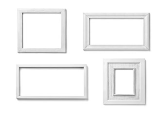 white frame wood background image