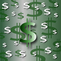 dollar money sign texture