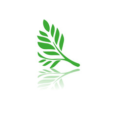 green leaves icon