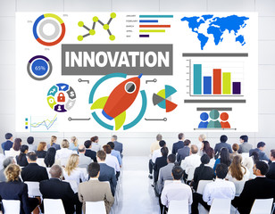 Business People Seminar Creativity Success Innovation Concept
