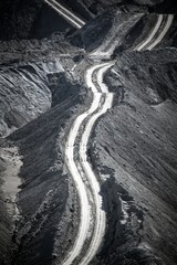 Road in the mine