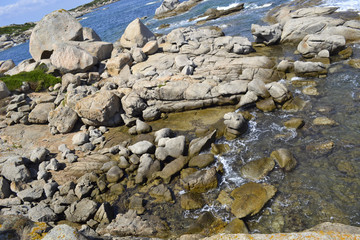 Sardinia: The Tyrrhenian Sea and The granite
