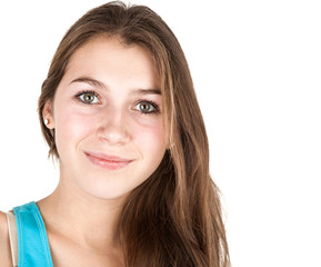 Fototapeta premium portrait of young girl