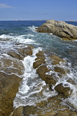 Sardinia: The Tyrrhenian Sea and The granite