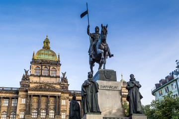 Wenceslas Square in Prague