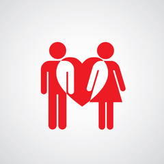 man and woman couple