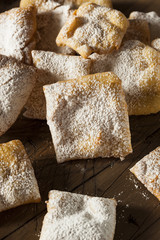Homemade Powder Sugar Beignets