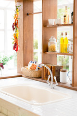 kitchen and water tap image 
