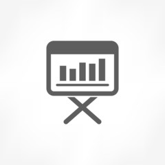 presentation board icon