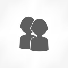 twin person icon