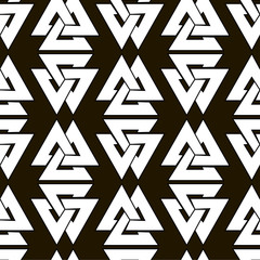 geometric black and white pattern