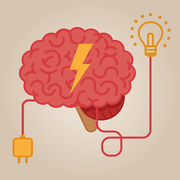 Brain concept illustration