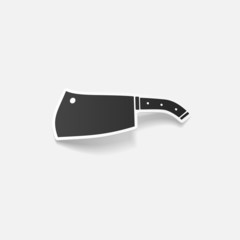 realistic design element: knife