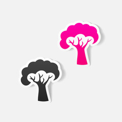 realistic design element: tree