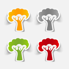 realistic design element: tree