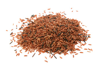 Fototapeta premium Camargue red rice grains