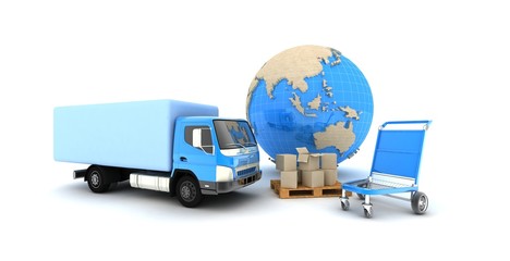 Concept. Shipping. Transport.