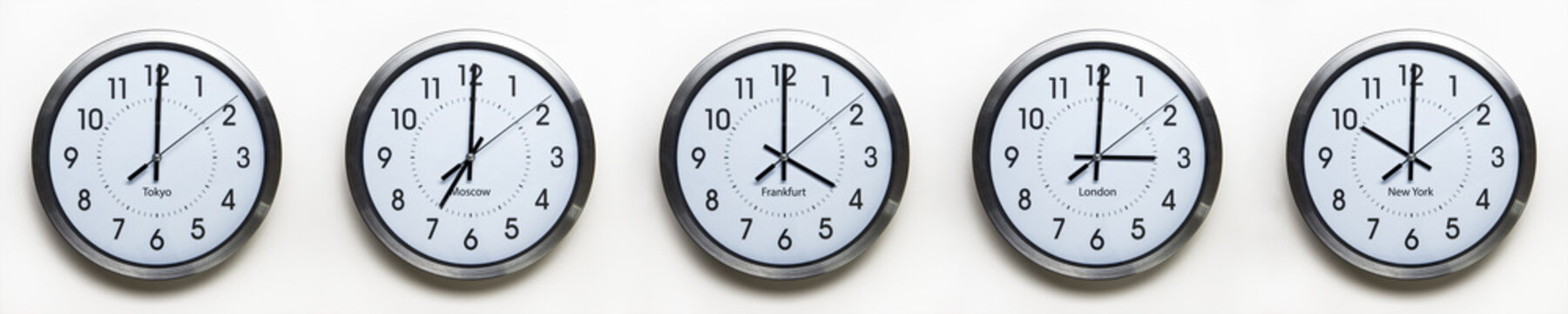 time zone clocks