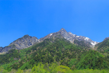 Mt.Myojin in Kamikochi, Nagano, Japan