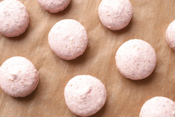 Macarons von oben