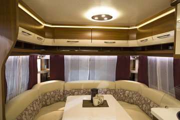 Inside of Modern Camper