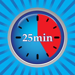 25 MINUTES ICON