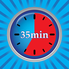 35 MINUTES ICON
