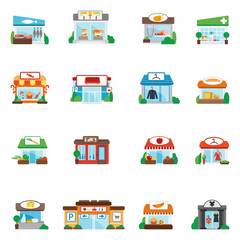 Store Building Flat