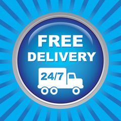 FREE DELIVERY ICON