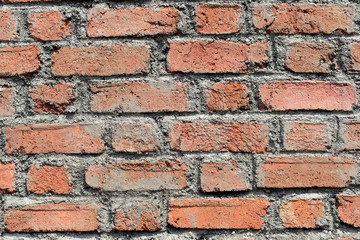 Brick Wall Close Up