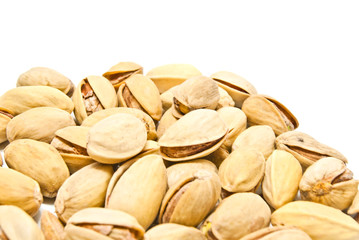 heap of roasted pistachios