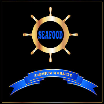 High Quality Seafood Menu Signage or Cover