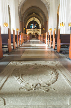 UPPSALA, SWEDEN - SEPTEMBER 17: Details and architecture in swed