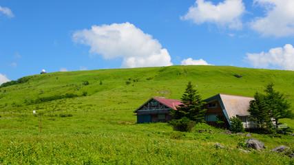 Kurumayama at Kirigamine Highland in Nagano, Japan