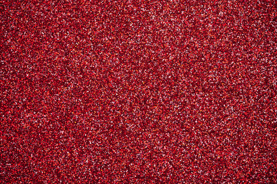 Glitter: Red Glitter Background
