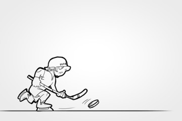 Hockey player