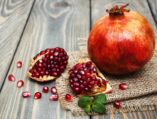 pomegranates